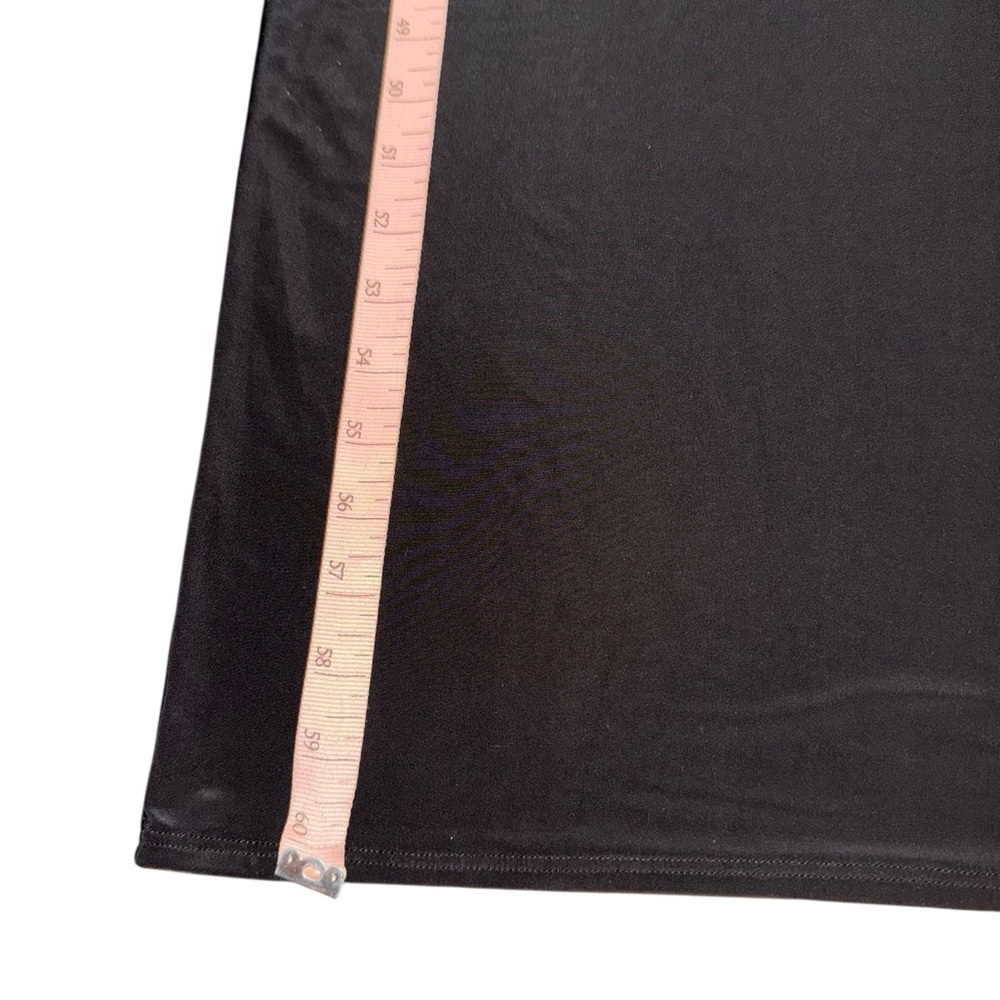 Naked Wardrobe Black HOURGLASS MESH CONTRAST DRESS Size Large - Picture 8 of 11